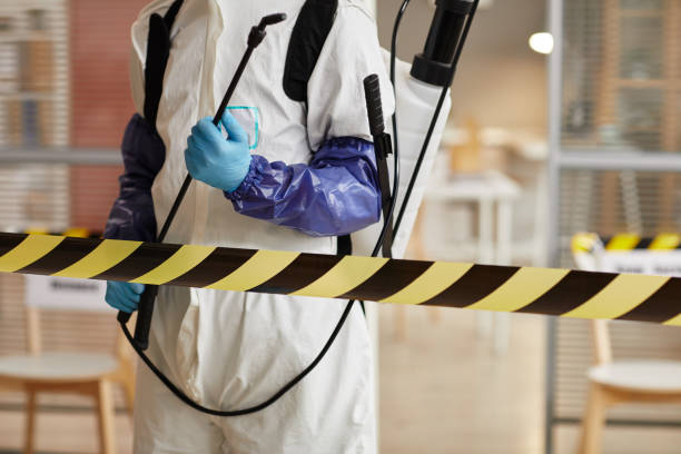 Professional Unattended Death Cleanup technician working in Lexington, IL